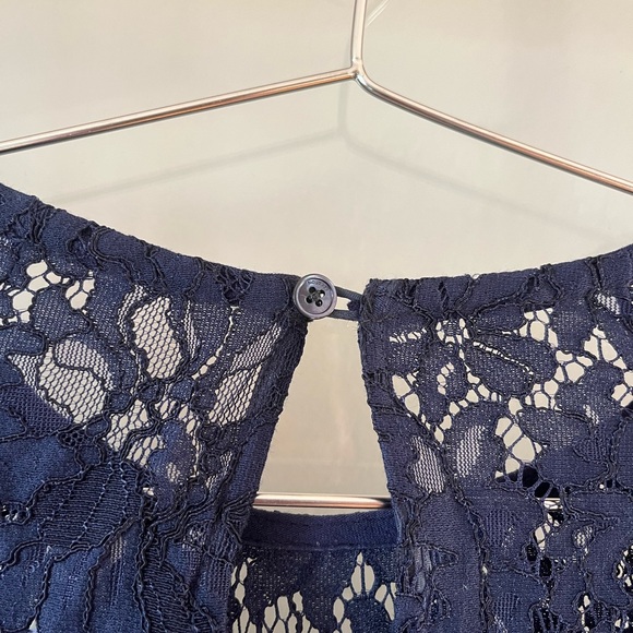 Aritzia Babaton Masaki Lace Long Sleeve Mini Dress - Picture 3 of 5